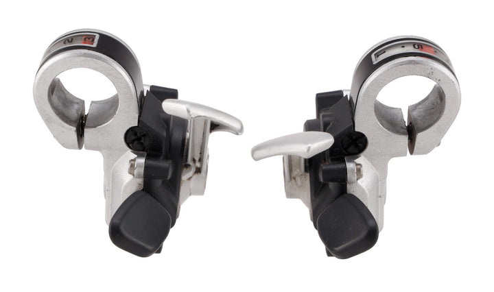 SRAM X-9 3 x 9 Spd Mountain Bike Trigger Shifter Set SILVER Vintage Impulse Tech