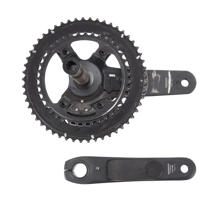 Shimano Ultegra FC-R8000 Pioneer 2x 11s Power Meter 53/39T Crankset 172.5mm Road
