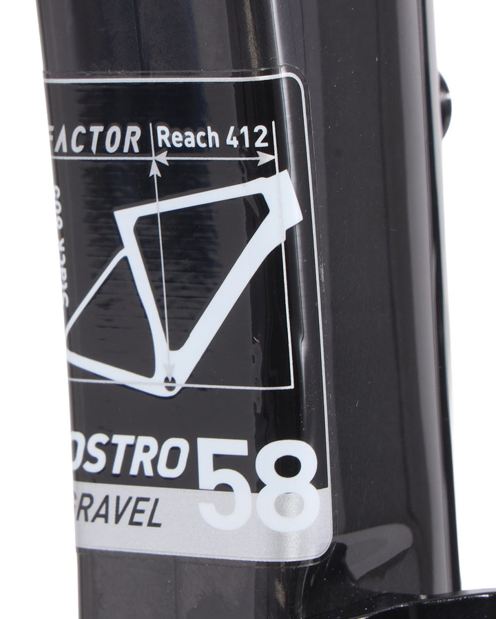 Factor Ostro Gravel Premium v1 Carbon Disc Frameset 58cm Gloss CeramicSpeed 2023