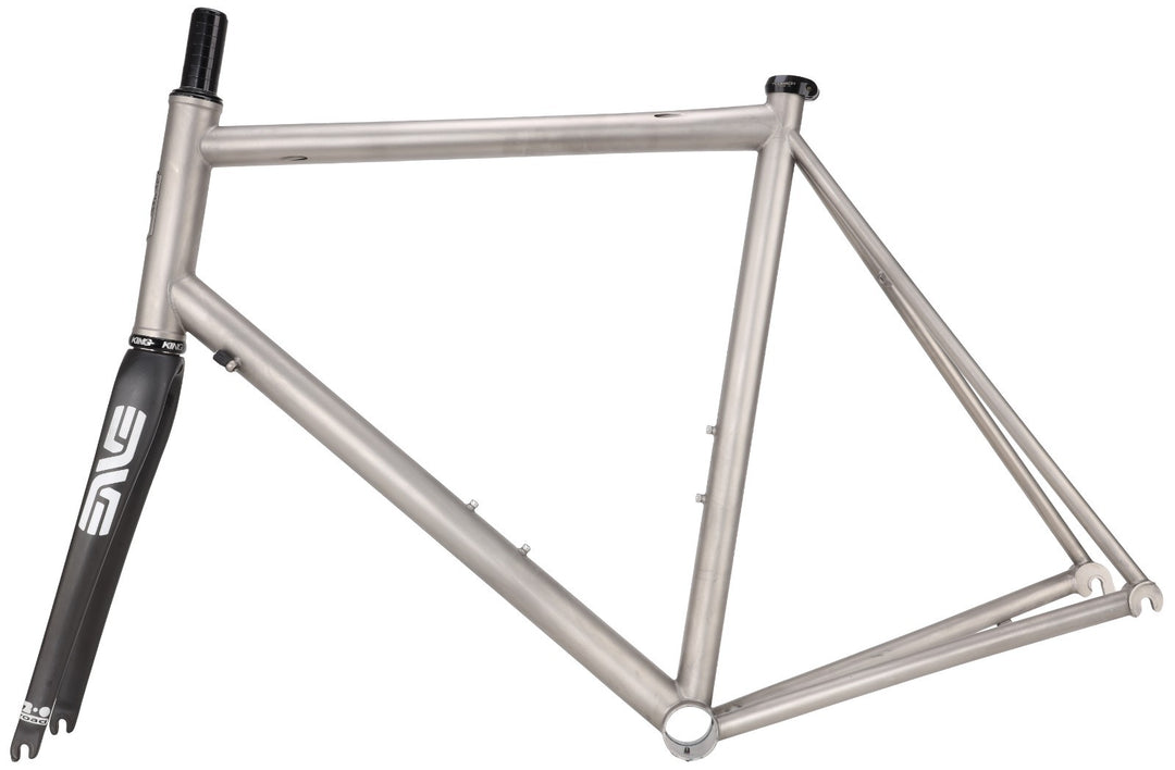 Mosaic RT-1 Titanium Road Bike Frameset XL 60cm 700c QR ENVE Chris King 2000's