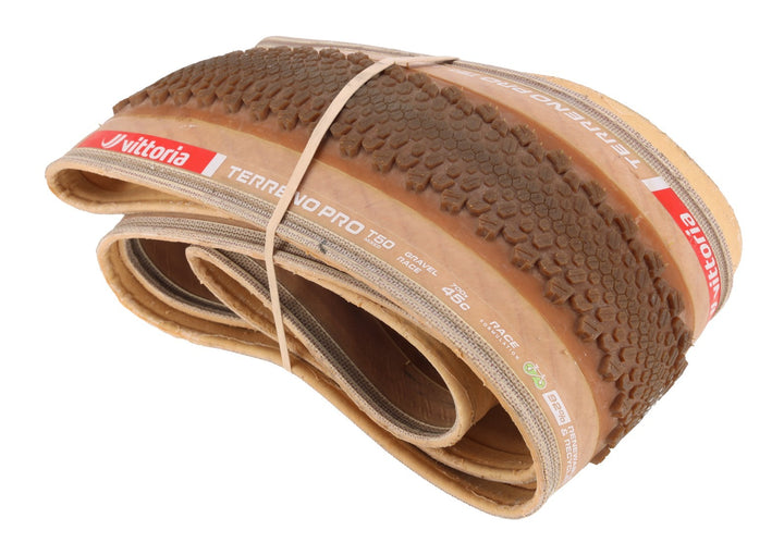 Vittoria Terreno Pro T50 Mixed Gravel Race Tubeless Bike Tire 700 x 45c Brown