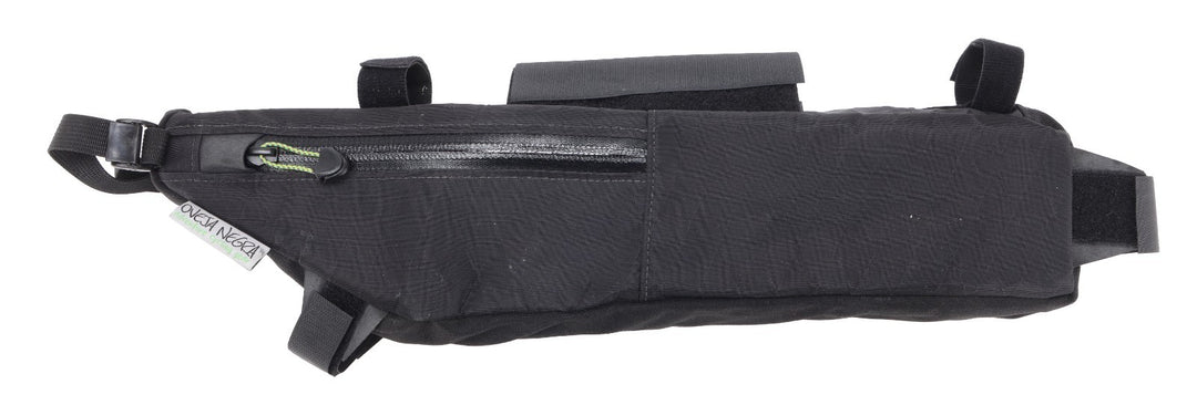 Oveja Negra 1/2 Pack Black Bike Frame Bag MEDIUM 3L MTB Gravel Road