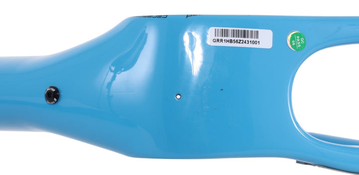 Factor Ostro Gravel Premium v1 Carbon Disc Frameset 56cm Blue CeramicSpeed 2023