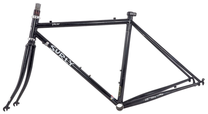 Surly Pacer Steel Road Bike Frameset 50cm BLACK 700c Race Cycling 4130 CX 2002
