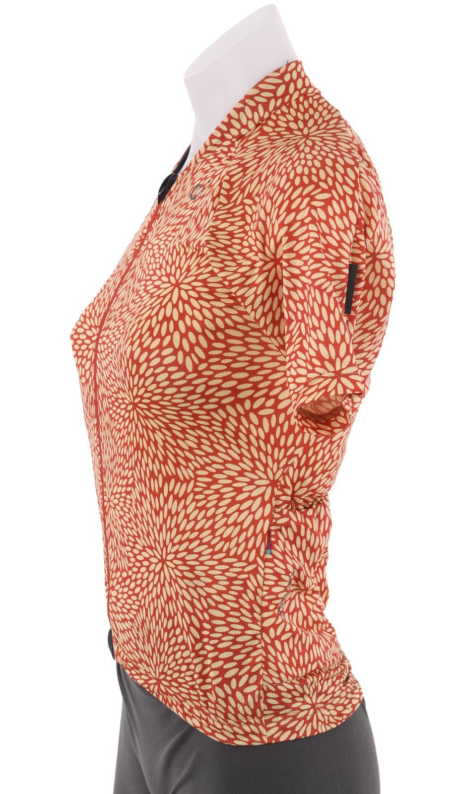 Velocio Unity Ultralight Women Short Sleeve Jersey XS Red/Orange Road Gravel CX