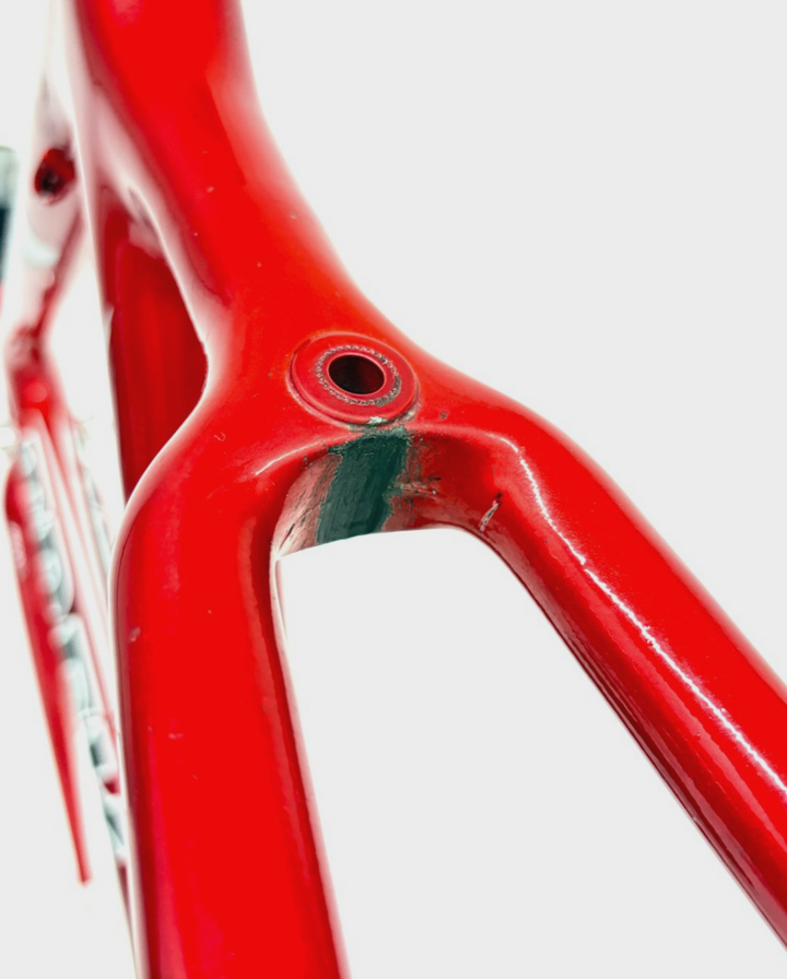 Trek 5500 OCLV 120 Carbon Road Bike Frameset 52cm Pearl Red Rim QR USA 2003