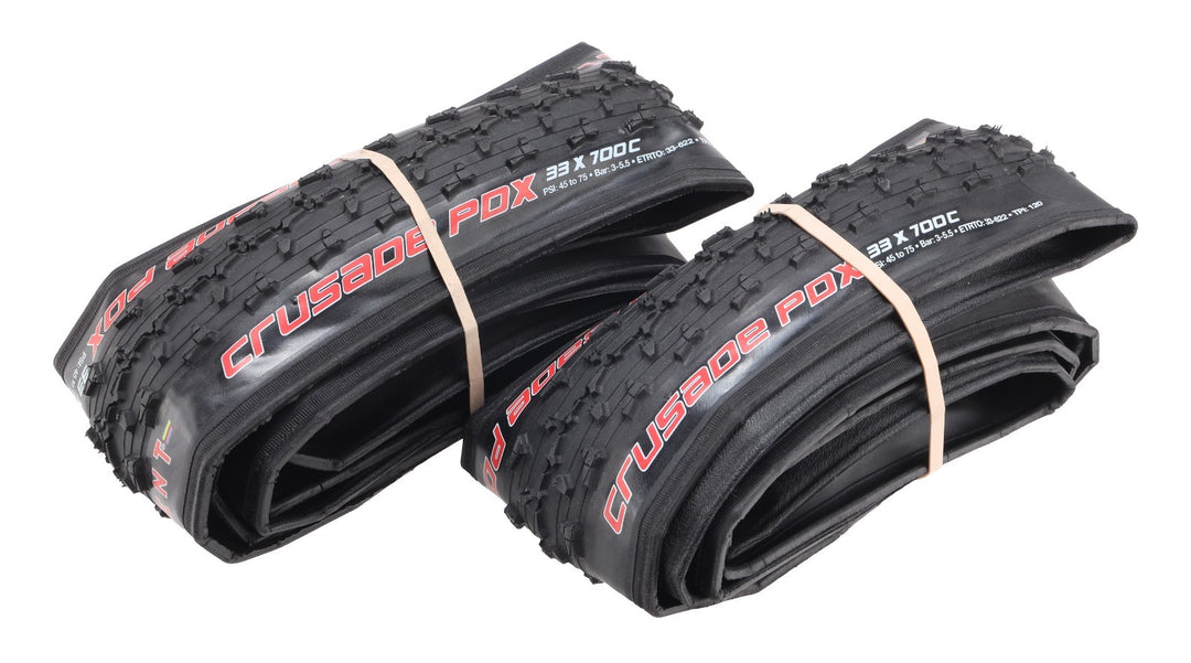 Clement Crusade PDX Cyclocross Bike Clincher Tires w/Tubes 700x 33c 1 PAIR