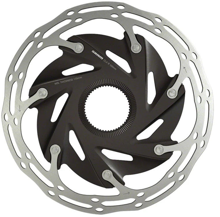 SRAM CenterLine XR CLX-R Road Bike Disc Brake Rotor 160mm Center Lock Gravel CX