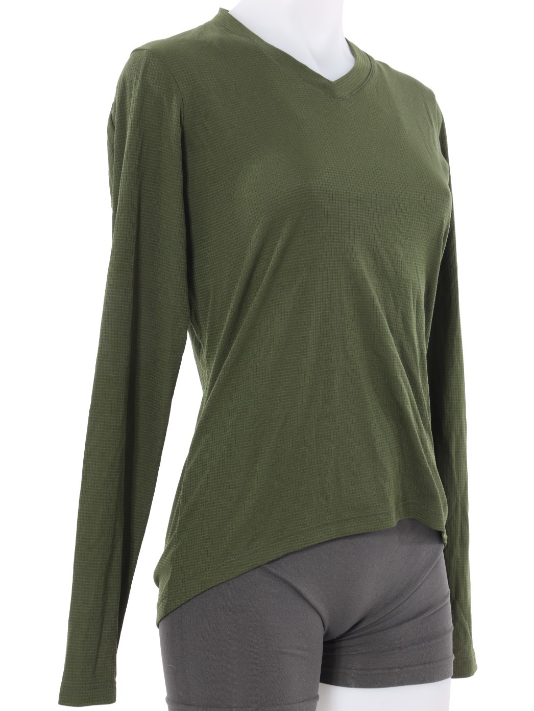Velocio Delta Long Sleeve Cycling Shirt Women MEDIUM Green Mountain Bike Trail