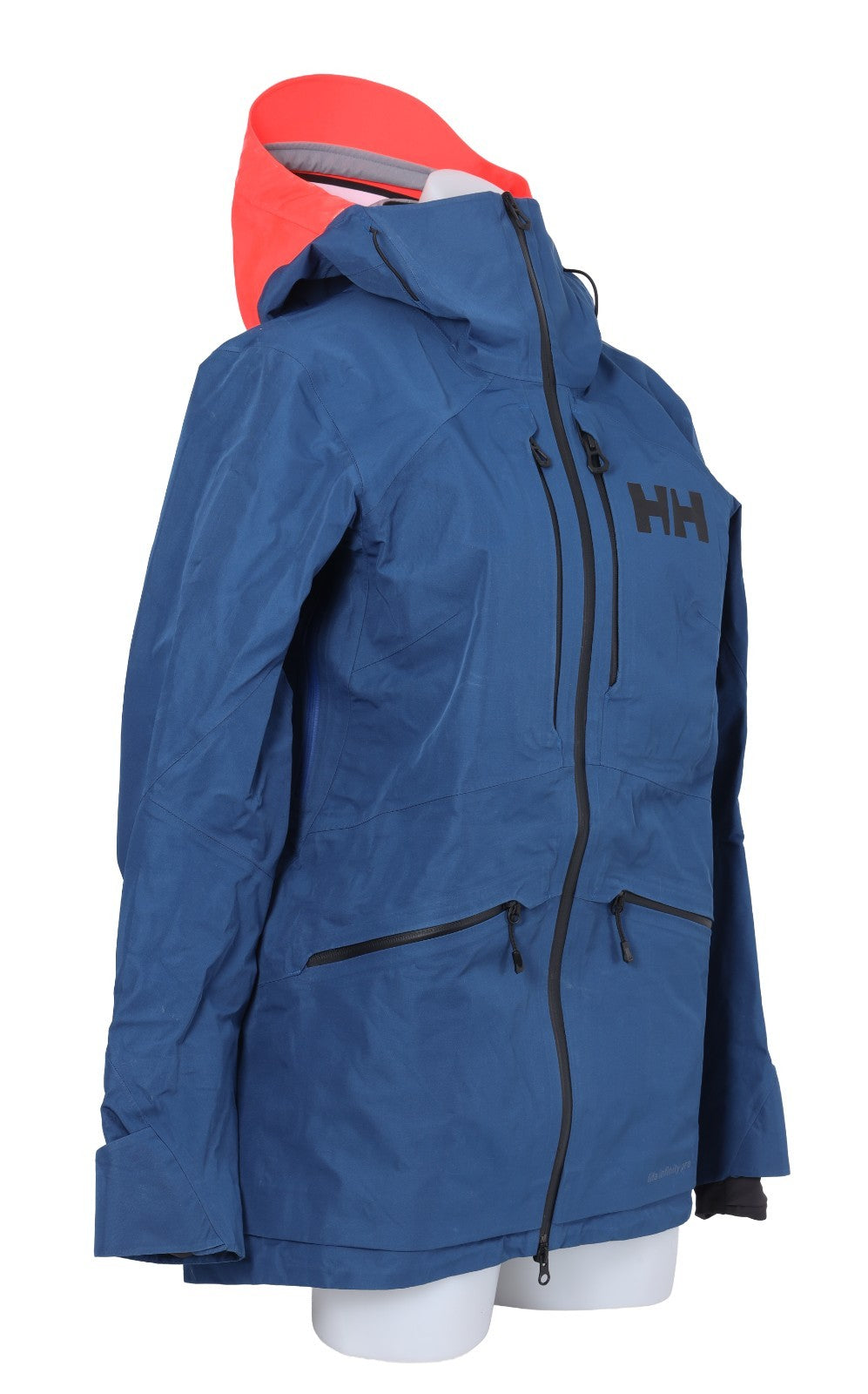 Helly Hansen Elevation Infinity Hooded Shell Jacket Women S Blue Ski Waterproof