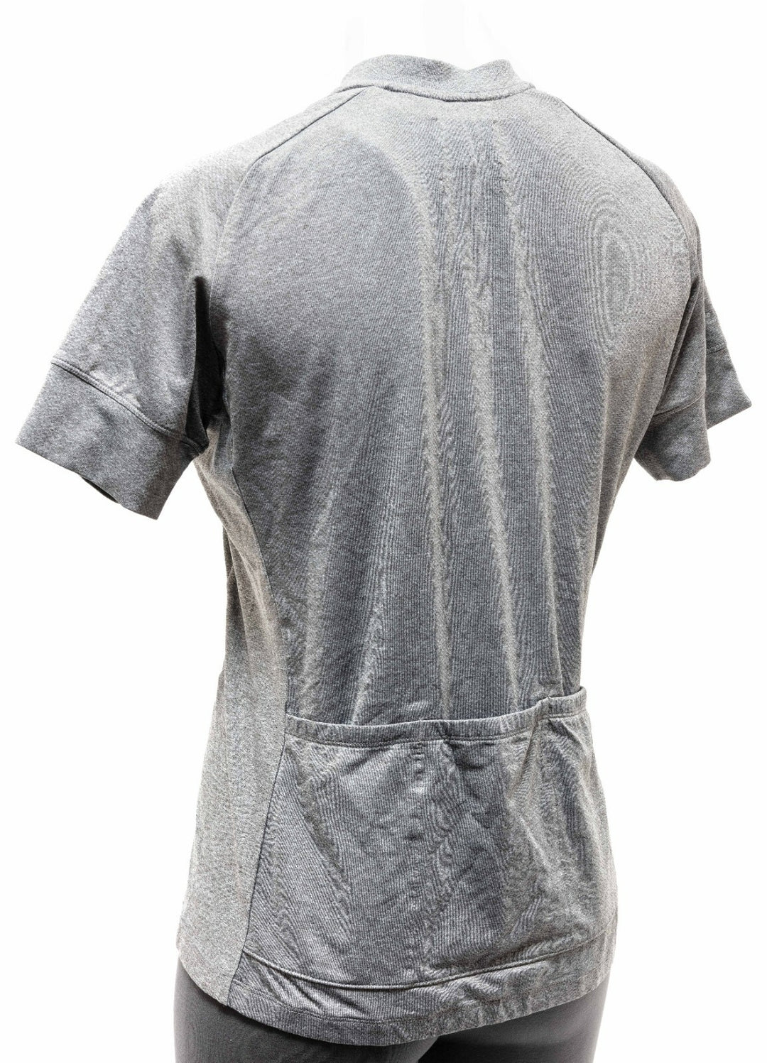 Giro Sport Design Short Sleeve Cycling Jersey Women MEDIUM Gray Road Bike Gravel