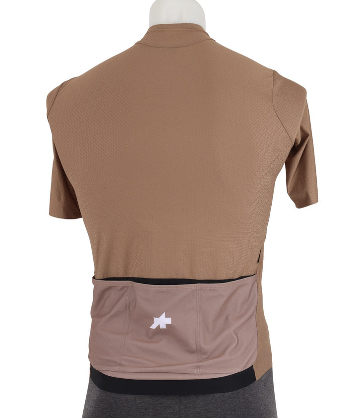 ASSOS Equipe R Short Sleeve Cycling Jersey Men MEDIUM Brown Road Bike Gravel
