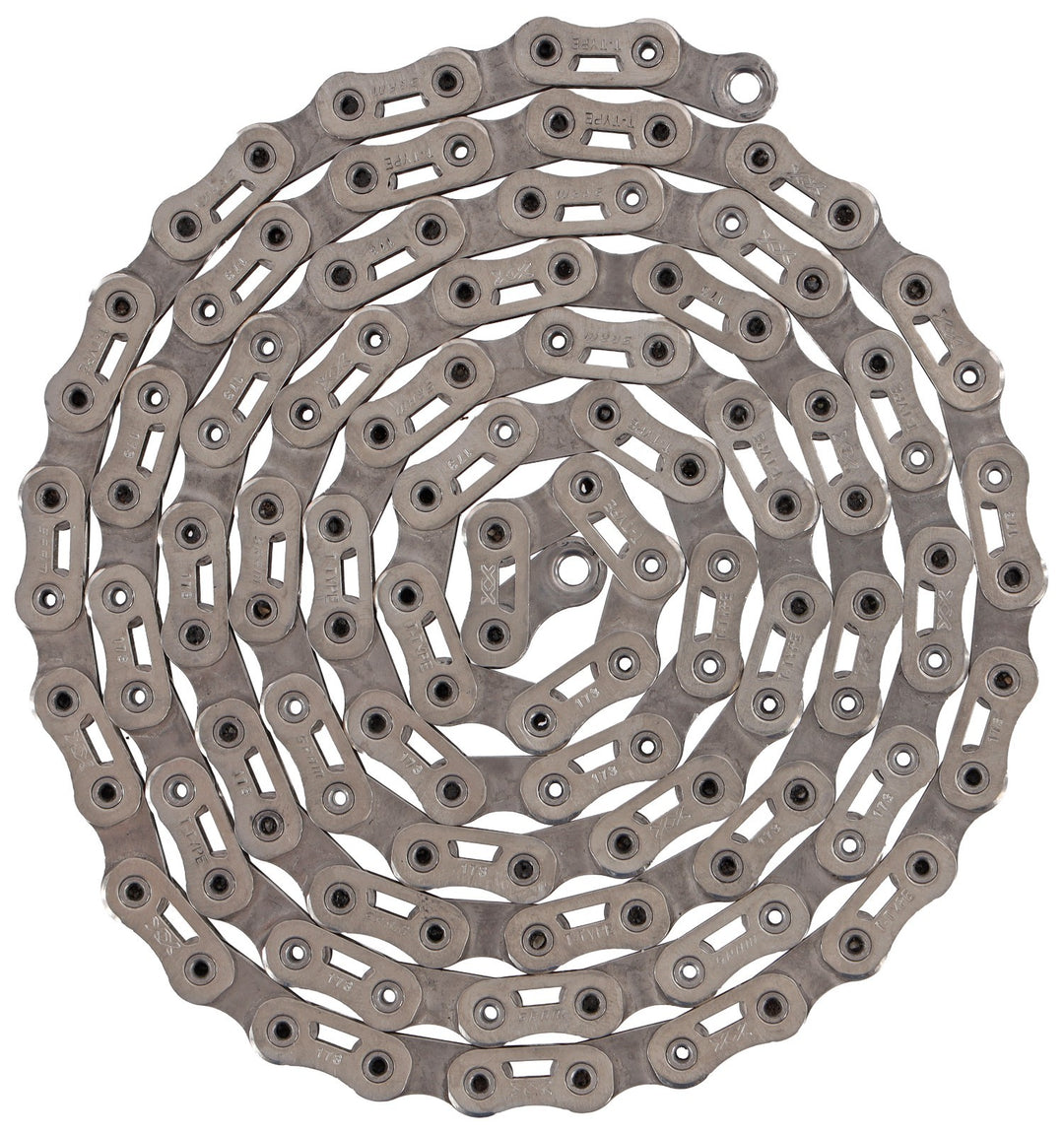 SRAM XX SL Eagle Transmission 12 Spd Flattop Mtn Bike Chain 120L + PowerLock MTB