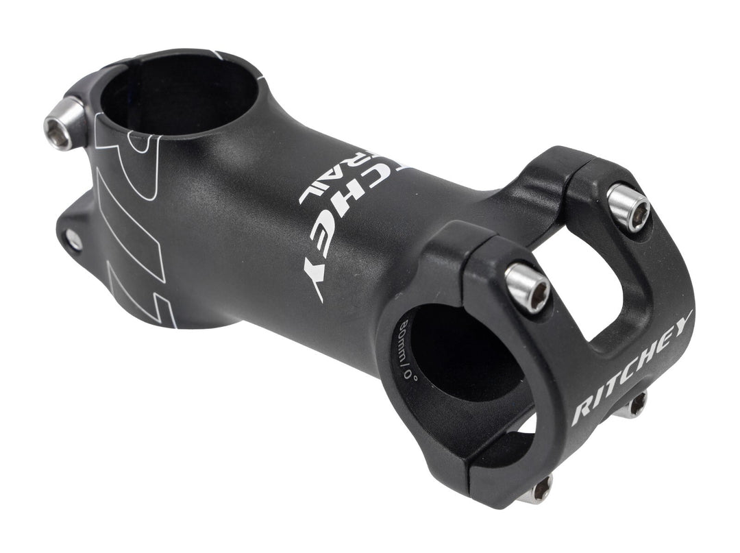 Ritchey WCS Trail Alloy Bike Stem Black 31.8 x 80mm 0º Mountain Road Gravel Race