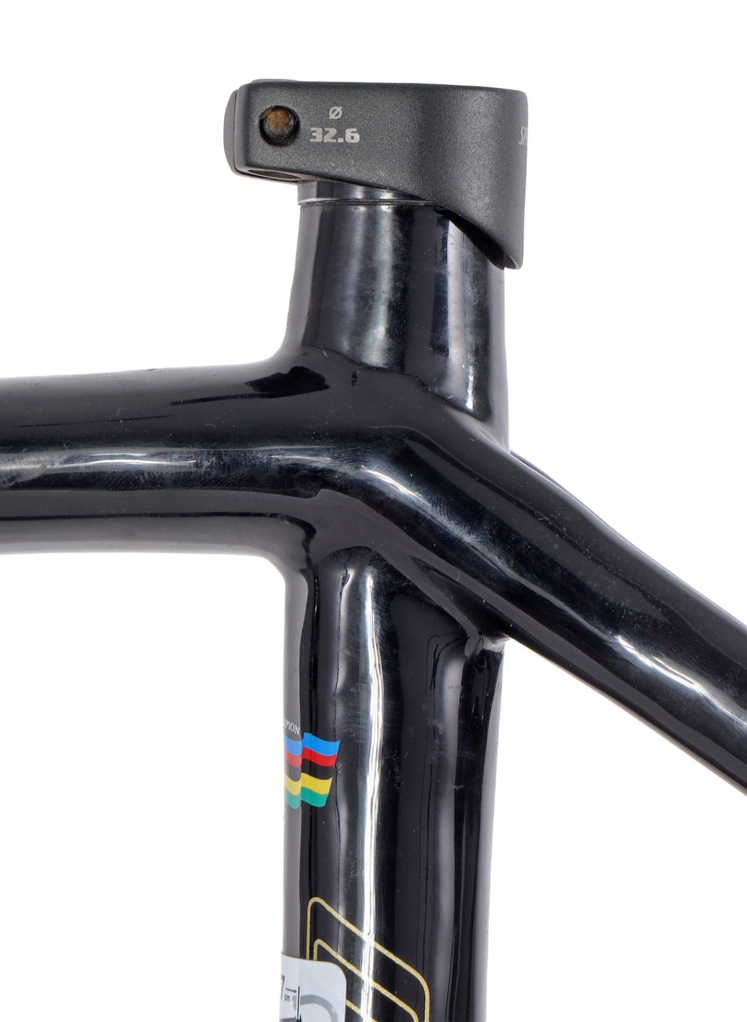 Specialized Tarmac Pro Carbon Road Bike Frameset 52cm Raw Gold 700c QR Rim 2008