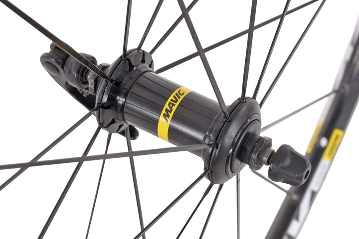 Mavic Aksium Alloy Clincher Road Bike Wheelset 700c Shimano 11 Spd Rim QR Gravel