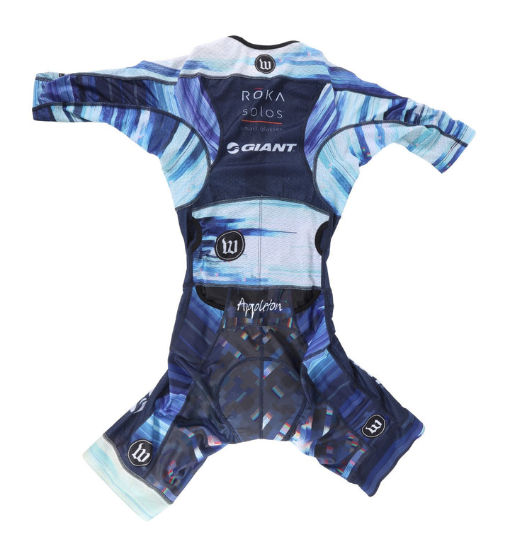 Wattie Ink Giant Cycling Short Slv Trisuit Men Small TT Race Roka Triathlon Race