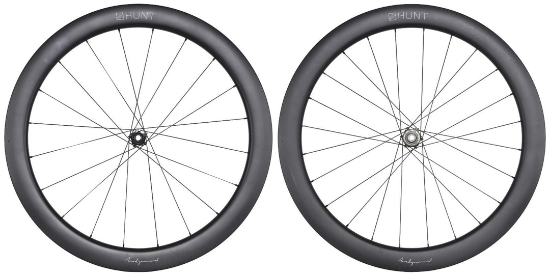 HUNT 54 Aerodynamicist Carbon CL Disc Tubeless Road Wheelset 11s 700c EZO Sprint