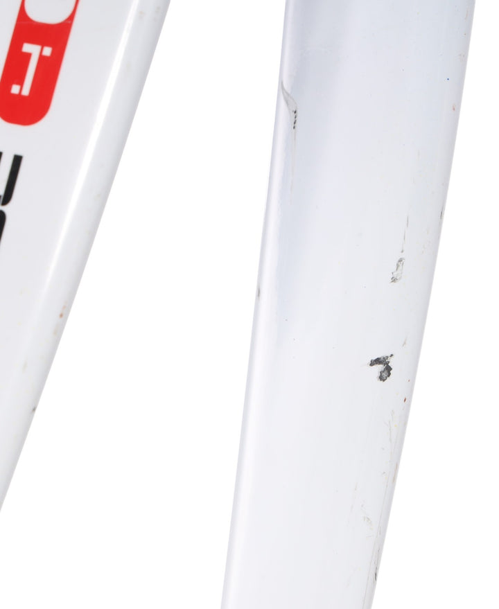 LOOK KG486 Carbon Road Race Bike Frameset White/Blue QR Rim Brake 55cm 700c 2004