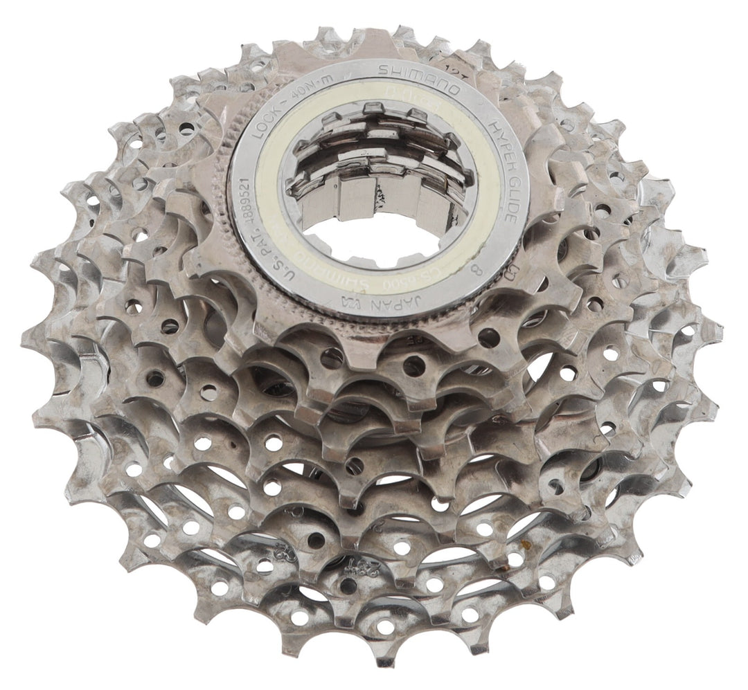 Shimano Ultegra CS-6500 9 Speed Road Bike Cassette 12-25T HG Race Silver CX