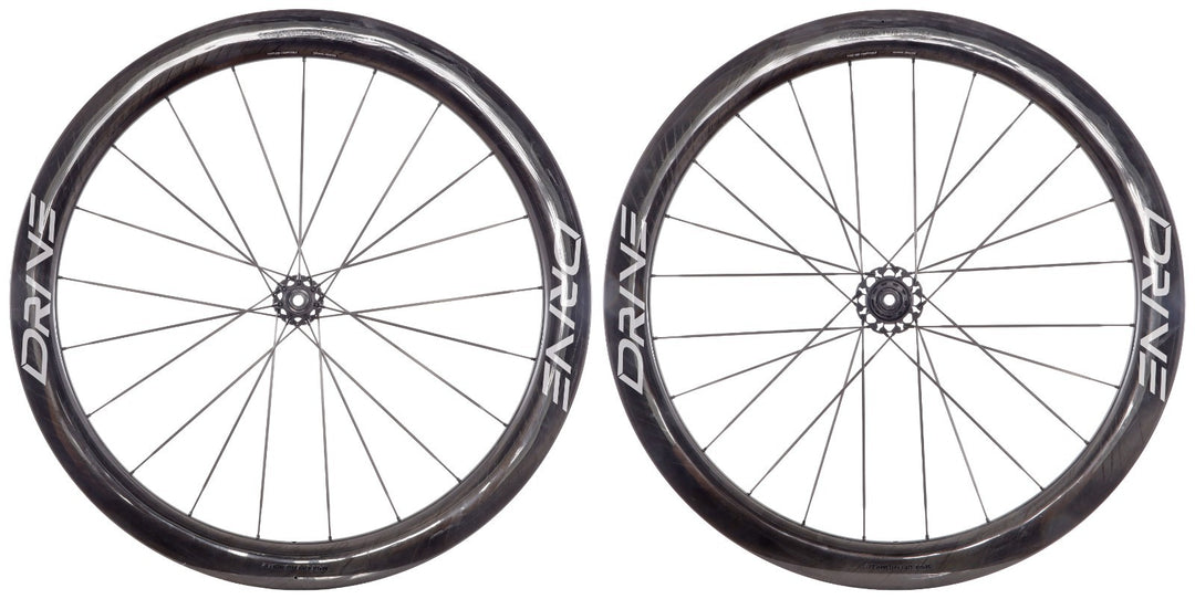 Elitewheels Drive 50D Carbon Spoke Disc Tubeless Road Wheelset 12s 700c Ceramic