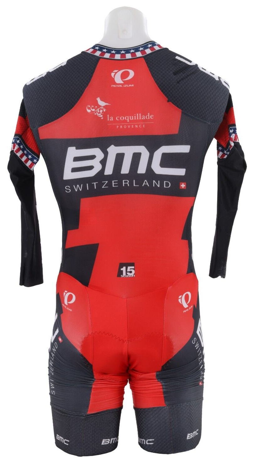 Pearl Izumi BMC Pro Cycling Team Long Slv Mach 5 Speedsuit Men MEDIUM USA Champ