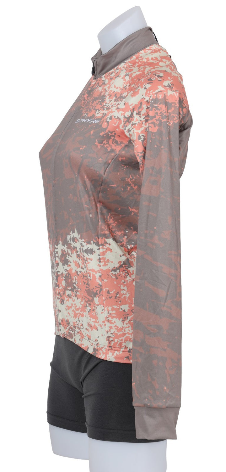 Shimano S-PHYRE Agliana LS Jersey + Marmora2 Winter Cycling Jacket Women M Camo