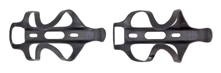 BLACK Inc Water Bottle Cages 1 PAIR Matte BLACK/GREY Road Triathlon Gravel Bike