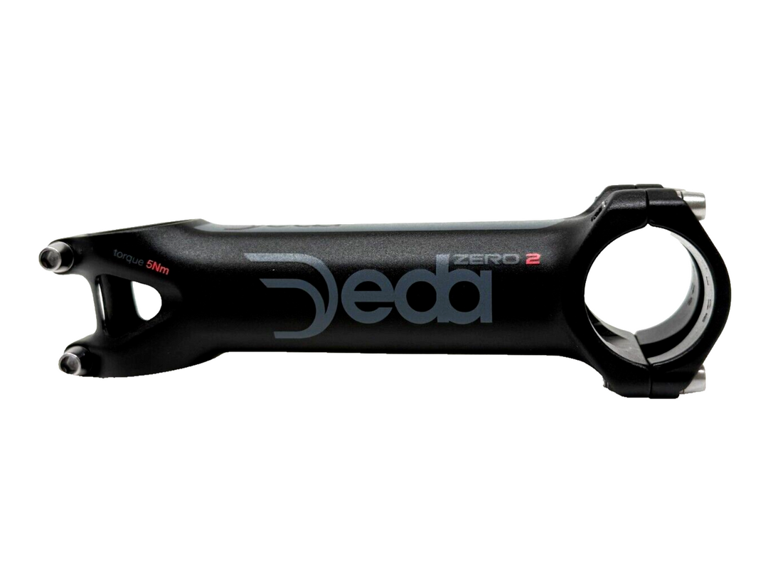 Deda Zero2 Alloy Road Gravel Bike Stem 31.7/31.8 x 130mm 7° 1 1/8" Mountain CX