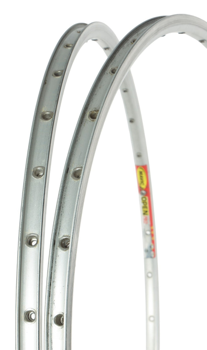 Mavic Open Pro 700c Alloy Clincher Rims 1 PAIR 32H SILVER Road Bike QR Rim Brake