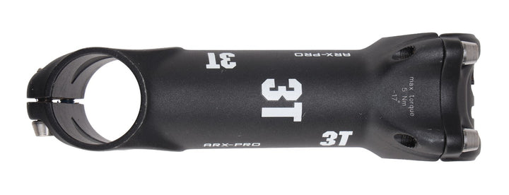 3T ARX-PRO Alloy Road Bike Stem 31.8 x 100mm 17º BLACK 1 1/8" Gravel