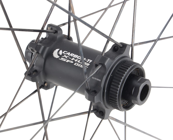 Carbon Ti Duke Baccara X 36 Tubeless Disc Road Bike Wheelset Shimano 11 Spd 700c