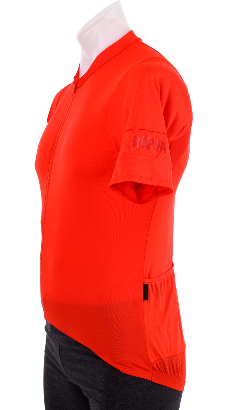 Rapha Pro Team Fly Weight Short Sleeve Jersey Men LARGE Orange Road Bike Gravel