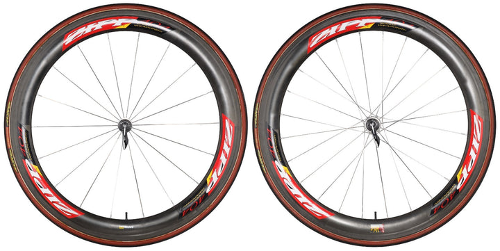 Zipp 404 Carbon Tubular Road Wheelset Shimano 10 Spd 700c Rim Brake QR USA Made