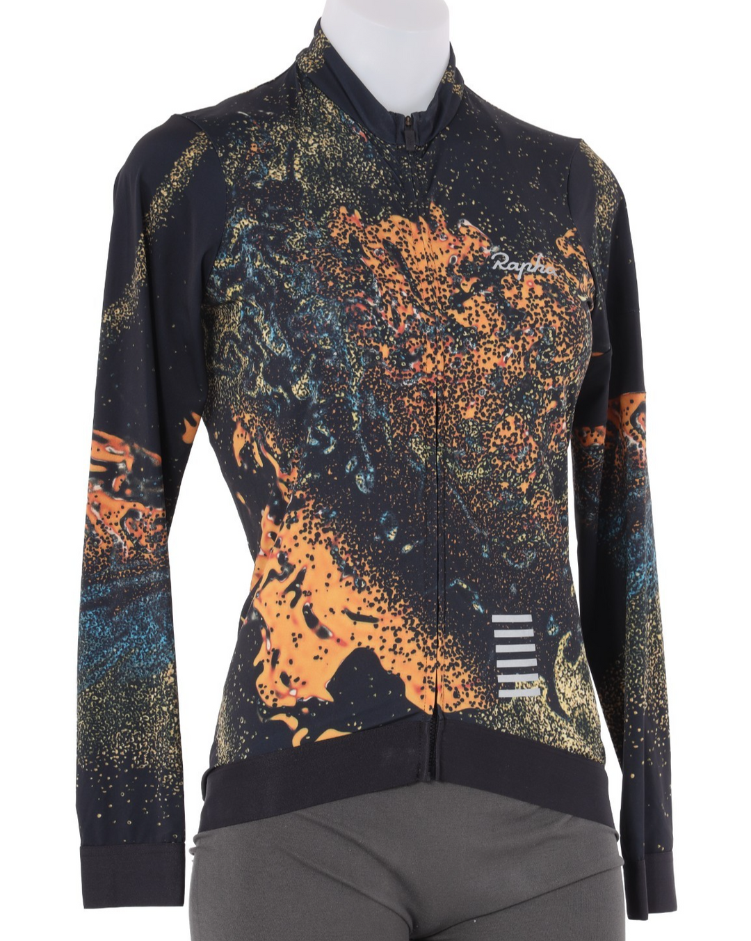 Rapha Lachlan Pro Team Long Sleeve Training Jersey Women MEDIUM Multicolor Bike