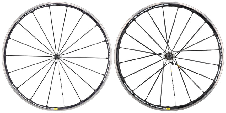 Mavic Ksyrium SLS 11s Alloy Clincher Road Wheelset 700c Shimano QR ***FOR PARTS
