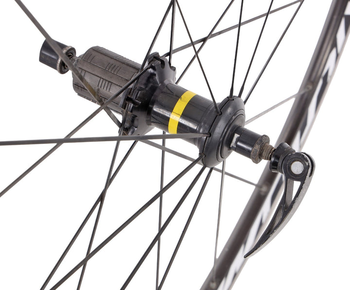 Mavic Aksium Alloy Clincher Road Bike Wheelset 700c Shimano 11 Spd Rim QR Gravel