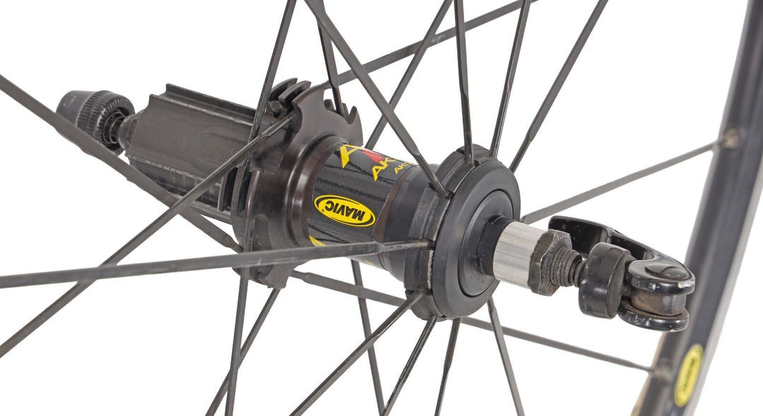 Mavic Aksium Race 9-12 Speed Alloy Clincher Road Wheelset 700c Campagnolo QR Rim