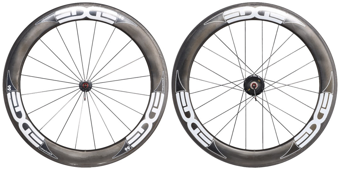 ENVE EDGE 68 Carbon Clincher Road Wheelset Campagnolo 9-12s 700c Rim QR PowerTap