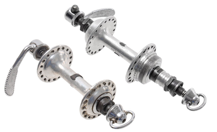 Campagnolo Record Low Flange Road Bike Hub Set 36H 100/132.5mm QR ENG Thread