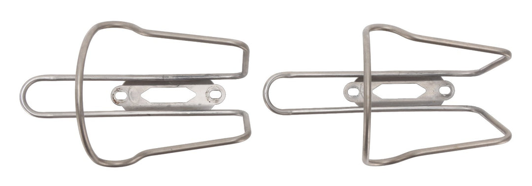 FP Stainless Steel Bottle Cages 1 PAIR Road Bike Gravel Mountain