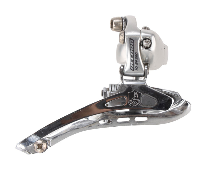 Campagnolo Record 2 x 10 Speed Road Bike Front Derailleur Clamp-On 28.6
