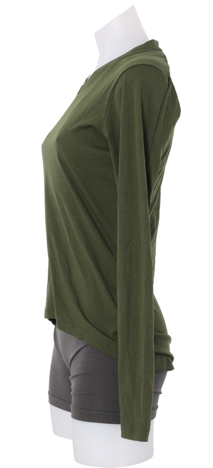 Velocio Delta Long Sleeve Cycling Shirt Women MEDIUM Green Mountain Bike Trail