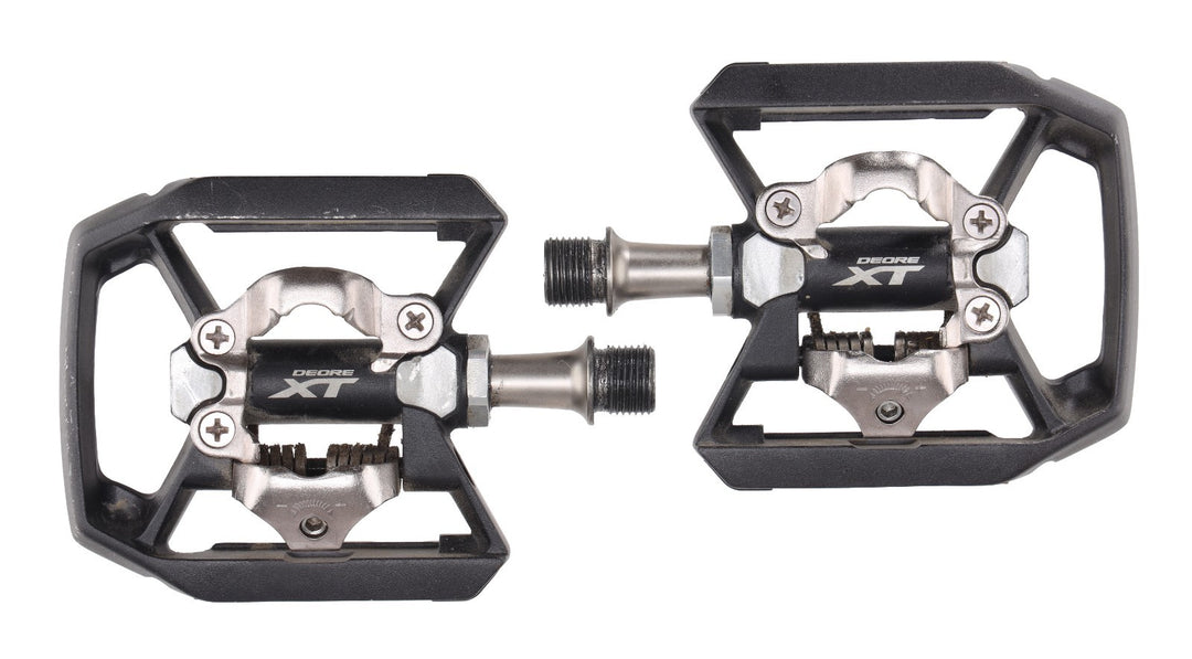Shimano Deore XT PD-T8000 SPD Clipless Commuter Bike Pedals 9/16" Urban Hybrid