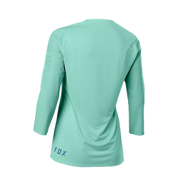 Fox Racing Flexair 3/4 Sleeve Cycling Jersey Women SIZES Jade Mountain Bike Grvl