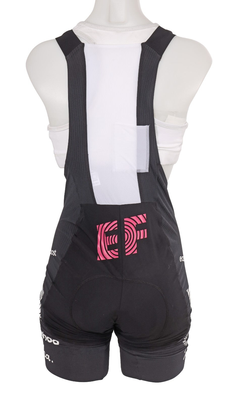 Rapha EF Cannondale Pro Team Powerweave Bib Shorts Women SMALL Black Cycling