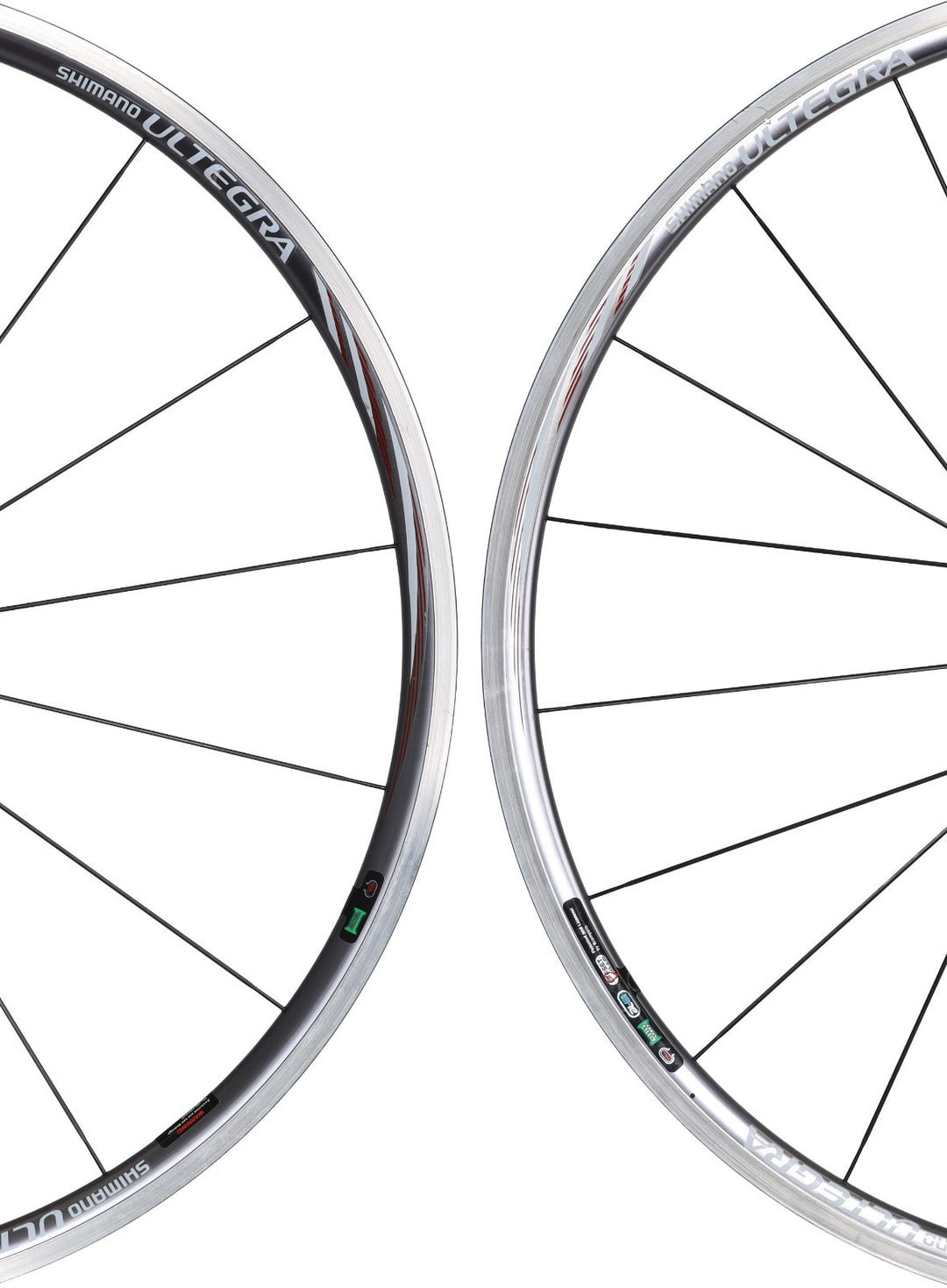 Shimano Ultegra WH-6600 Alloy Road Bike 10 Spd Wheelset 700c Rim Brake QR Cross