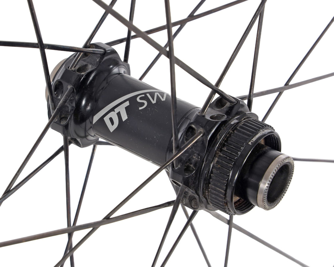 DT Swiss RC38C DB Spline Carbon Clincher 11s Road CL Disc Wheelset 700c 15mm TA