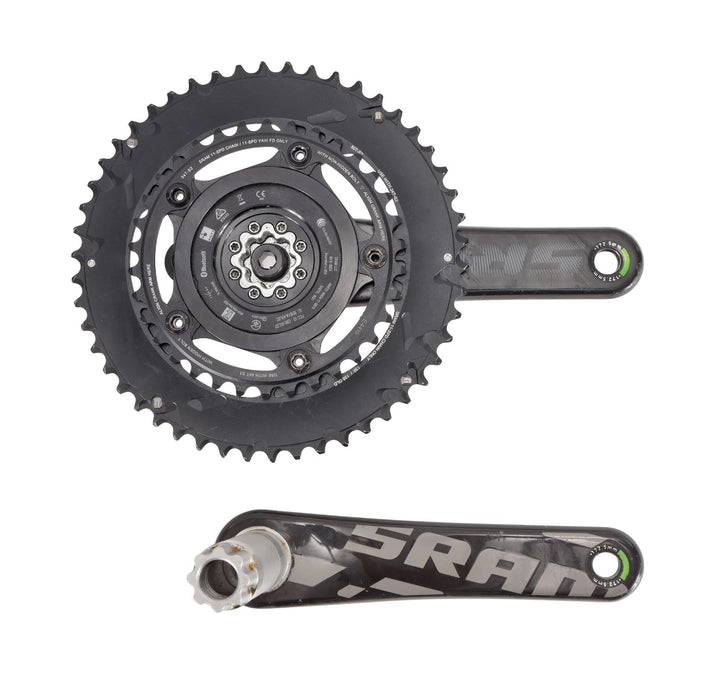 SRAM RED eTap Power Meter 2x 11s Carbon Road Bike Crankset 172.5mm 50/34T BB30