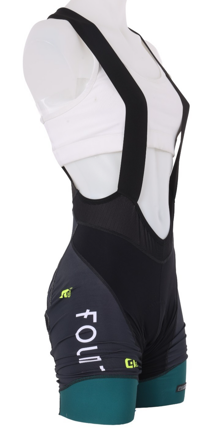 Ale Cycling Shimano Cannondale Bib Shorts Women MEDIUM Black Cycling Road Bike